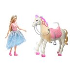 Poupée barbie princesse et son cheval merveilleux Poupée barbie princesse et son cheval merveilleux