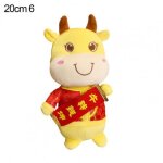 Poupée de bétail mascotte de bâ¿uf 2021 en peluche, jouet du zodiaque chinois, décoration de la maison, ... Poupée de bétail mascotte de bâ¿uf 2021 en peluche, jouet du zodiaque chinois, décoration de la maison, ...
