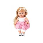 Poupee calinette rose 28 cm petitcollin - corps vinyle, yeux dormeurs - fabrique en france Poupee calinette rose 28 cm petitcollin - corps vinyle, yeux dormeurs - fabrique en france