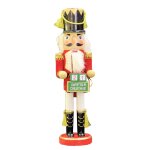 Poupe casse - noisette en bois, calendrier de l'avent de nol, soldat peint a la main, marionnette de ...