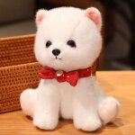 Poupée de chien de poméranie mignon bichon frise petite poupée de chien blanc en peluche jouet enfants ... Poupée de chien de poméranie mignon bichon frise petite poupée de chien blanc en peluche jouet enfants ...