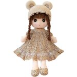 Poupée de chiffon fille bébé poupée jouet en peluche mini - princesse poupée en chapeau et jupe jolie ... Poupée de chiffon fille bébé poupée jouet en peluche mini - princesse poupée en chapeau et jupe jolie ...