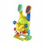 Poupée clown musicale et dansante electrique amusante en vert Poupée clown musicale et dansante electrique amusante en vert