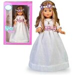 Poupée de collection - famosa - nancy collection communion - 42 cm - robe blanche - pendentif croix Poupée de collection - famosa - nancy collection communion - 42 cm - robe blanche - pendentif croix