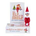 Poup�e elf on the shelf avec livre - cefa toys - conte en espagnol - 28x8x26 cm - interactif