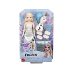 Poup�e elsa 30 cm avec bonhomme de neige olaf - poupee mannequin disney reine des neiges - set jouet ...