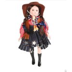 La poupe du far west  emily  en porcelaine