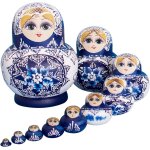 Marque de poup�es gigognes , 10 pi�ces, s�rie de poup�es russes matriochkas poupee russes 10 pieces en ...