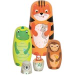 Poup�es gigognes tigre tavi et ses amis