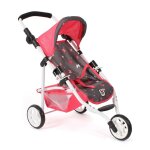 Poupes jogging - buggy lola - corail papillon