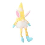 Poup�e de lapin gnomes de p�ques, avec led, lumi�re scintillante, sans visage, fen�tres, table de vacances, ...