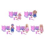 Poup�e de lit a bascule pour b�b�, jouet de berceau pour filles, cadeau, jeu de r�le avec musique