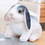 Poupée mascotte de l'année du lapin, peluche lapin aux oreilles tombantes, petite poupée lapin blanc, ... Poupée mascotte de l'année du lapin, peluche lapin aux oreilles tombantes, petite poupée lapin blanc, ...