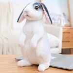 Poupée mascotte de l'année du lapin, peluche lapin aux oreilles tombantes, petite poupée lapin blanc, ... Poupée mascotte de l'année du lapin, peluche lapin aux oreilles tombantes, petite poupée lapin blanc, ...