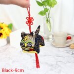 Poupe de mascotte du tigre rouge du nouvel an chinois 2022, pendentif en peluche kawaii, jouets pour ...