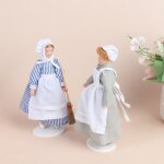 Poup�e de m�nage pour gar�on et fille, v�tements d�licats, jouet miniature 1:12, exquise, mod�le de poup�e ...