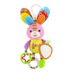 Poup�e mignon oiseau / papillon / lapin, lit de b�b�, hochets doux suspendus, jouet de poussette