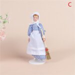 Poupe miniature exquise en cramique 1:12, modle pour jeune garon et fille, vtements dlicats, poupe ...