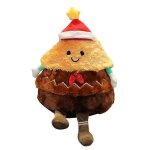 Poupée musicale pour sapin de noël, père noël, bonhomme en pain d'épices, peluche douce, chantante et ... Poupée musicale pour sapin de noël, père noël, bonhomme en pain d'épices, peluche douce, chantante et ...