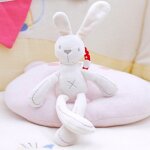 Poupe en peluche douce motif lapin et ours pour bb, mignon, pour berceau, pour lit mobile, pour enfant, ...
