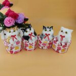 Poupée en peluche pour enfants, chat, jouet, décorations, cadeau d'anniversaire Poupée en peluche pour enfants, chat, jouet, décorations, cadeau d'anniversaire