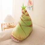 Poupée en peluche en forme de pousses de bambou, poupée pour enfants, poupée en chiffon, oreiller de ... Poupée en peluche en forme de pousses de bambou, poupée pour enfants, poupée en chiffon, oreiller de ...