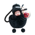 Poup�e en peluche mignonne a suspendre, jouet doux pour enfants, d�coration de maison, voiture, r�troviseur, ...