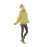 Poupe de personnages pour filles, accessoire siku, design de simulation et excellente fabrication