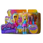 Poupe polly pocket changement rapide de vtements et de coiffure a la plage