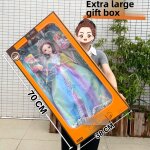 Poupée de princesse barbie pour filles ensemble de jouets pour scène domestique grand coffret cadeau ... Poupée de princesse barbie pour filles ensemble de jouets pour scène domestique grand coffret cadeau ...