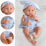 Poupe de renaissance pour bb, 40cm, simulation du corps complet en vinyle, peignoir, jouets d'ducation ...