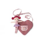 Poup�e et sac a main coeur aline - lilliputiens