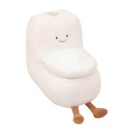 Poup�e de simulation de toilettes en peluche, poup�e de papier toilette b