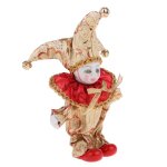 Poupe triangle en porcelaine pour enfants, 6 pouces, modle d'angle adorable, poupe harlequois, idal ...