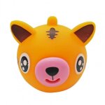 Poupe vocale en forme d'animal, jouet boule a presser a dcompression crative pour la maison