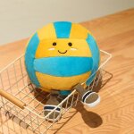 Poupe de volley - ball mignonne de dessin anim, jouet en peluche, poupe de volley - ball, enfants ...