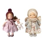 Poupe waldorfs astoria faite a la main, bjd, avec vtements complets, princesse de dessin anim, jouets, ...