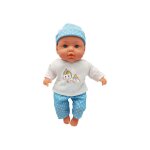 Poupon bébé céleste a 6 sons 30 cm (modèle aléatoire) - bleu Poupon bébé céleste a 6 sons 30 cm (modèle aléatoire) - bleu