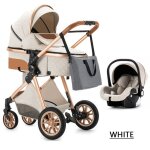 Poussette 3 en 1 bb combine sige - auto nacelle trio rversible rglable haute qualit roues increvables ...