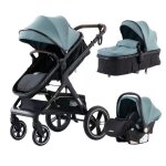 Poussette 3 en 1 bébé combinée siège - auto nacelle trio réversible réglable haute qualité roues increvables ... Poussette 3 en 1 bébé combinée siège - auto nacelle trio réversible réglable haute qualité roues increvables ...