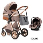 Poussette 3 en 1 bb combine sige - auto nacelle trio rversible rglable haute qualit roues increvables ...