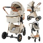 Poussette 3 en 1 magic zc poussettes combines poussette pour nouveau - n jusqu' 30kg 0 - 3ans avec ...
