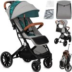 Poussette bébé citadine ultra compacte momi estelle dakar - de 0 a 36 mois - jusqu'à 22kg - vert Poussette bébé citadine ultra compacte momi estelle dakar - de 0 a 36 mois - jusqu'à 22kg - vert