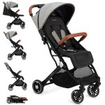 Poussette bébé citadine ultra compacte momi estelle - gris - de 0 a 36 mois - jusqu'à 15kg - dossier ... Poussette bébé citadine ultra compacte momi estelle - gris - de 0 a 36 mois - jusqu'à 15kg - dossier ...