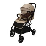 Poussette canne compacte nania lexy beige 4 roues 7, 5 kg avec pare - pluie et prot�ge - jambes