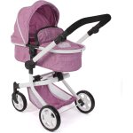 Poussette combinée 2 en 1 mika jean rose Poussette combinée 2 en 1 mika jean rose