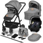 Poussette combine 3en1 lionelo bianka - jusqu' 22kg - pack poussette, nacelle, sige auto, sac et accessoire ...