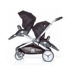 Poussette double evolutwin noir
