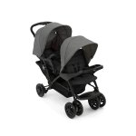 Poussette double stadium duo gris fonc