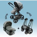 Poussette duo giula gris chin